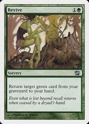 Revive - 8ed Spoiler