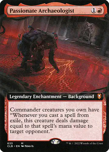 Passionate Archaeologist - clb Spoiler