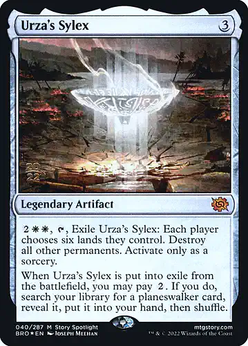 Urza's Sylex - bro Spoiler