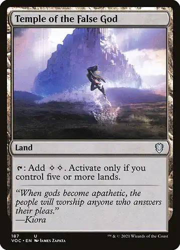 Temple of the False God - voc Spoiler