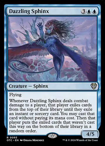 Dazzling Sphinx - otc Spoiler
