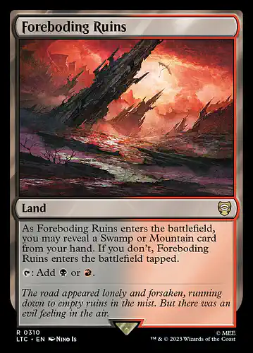 Foreboding Ruins - ltc Spoiler