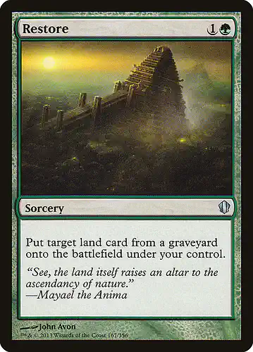 Restore - c13 Spoiler