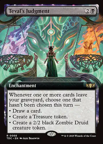 Teval's Judgment - tdc Spoiler