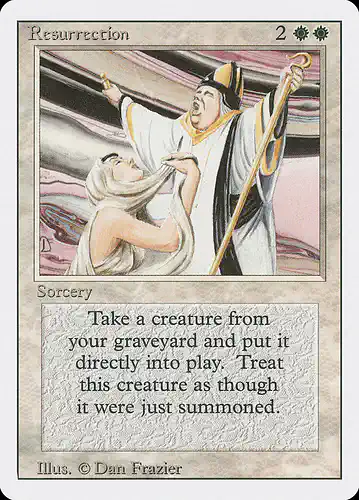 Resurrection - 3ed Spoiler