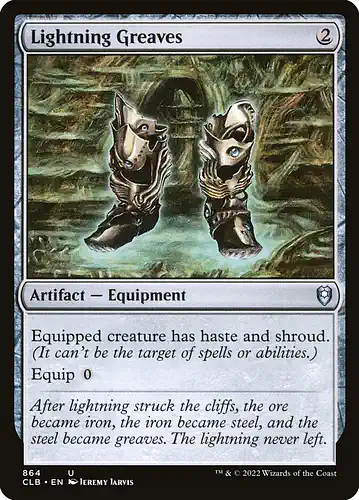 Lightning Greaves - clb Spoiler