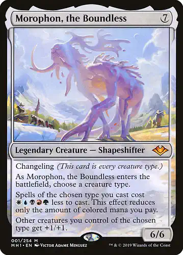 Morophon, the Boundless - mh1 Spoiler