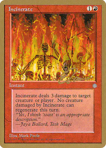 Incinerate - ptc Spoiler