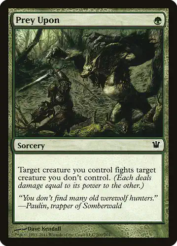 Prey Upon - isd Spoiler