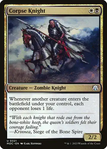 Corpse Knight - moc Spoiler