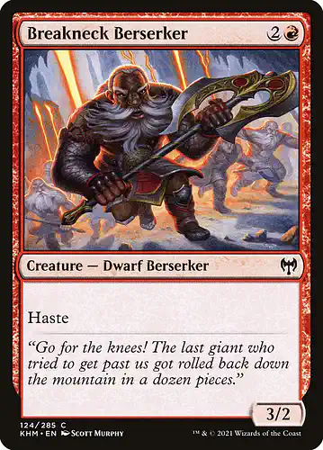 Breakneck Berserker - khm Spoiler