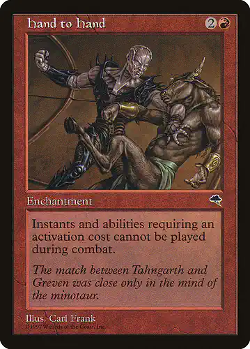 Hand to Hand - tmp Spoiler