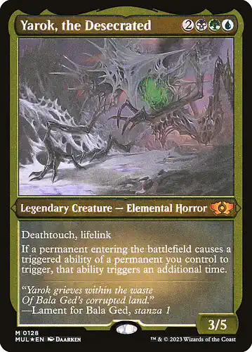 Yarok, the Desecrated - mul Spoiler