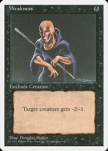 Weakness - 4ed Spoiler