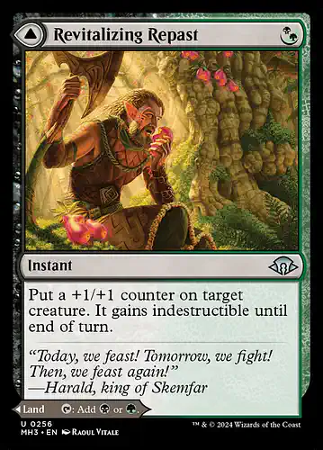 Revitalizing Repast - mh3 Spoiler
