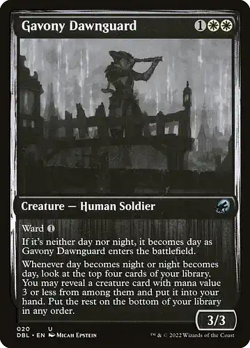 Gavony Dawnguard - dbl Spoiler