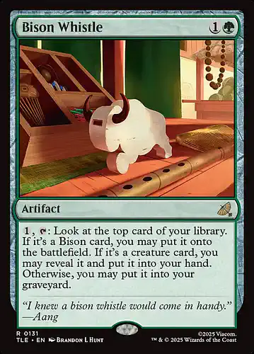 Bison Whistle - tle Spoiler