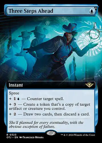 Three Steps Ahead - otj Spoiler