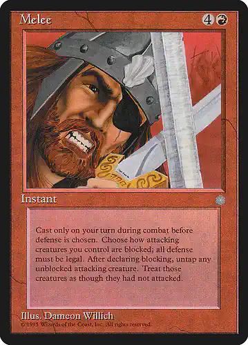 Melee - ice Spoiler