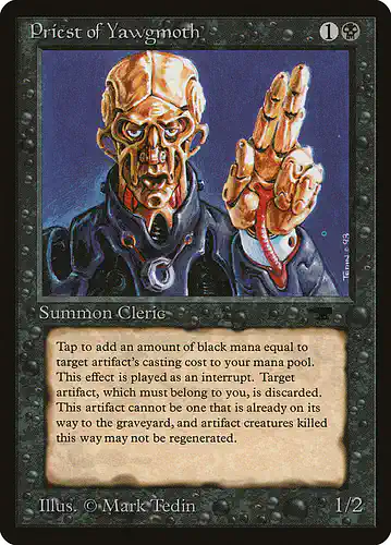 Priest of Yawgmoth - atq Spoiler