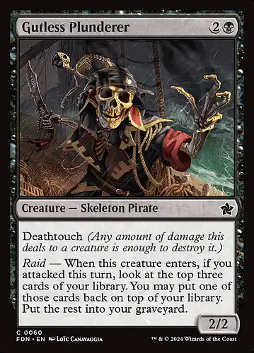 Gutless Plunderer - fdn Spoiler