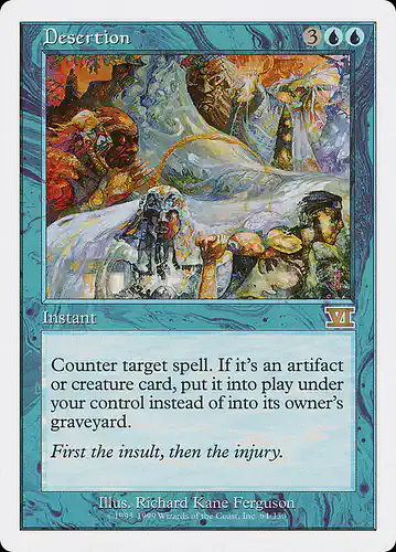 Desertion - 6ed Spoiler