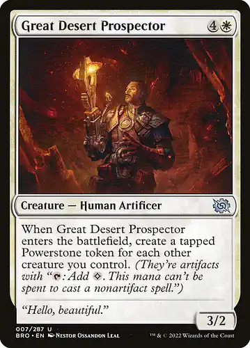 Great Desert Prospector - bro Spoiler