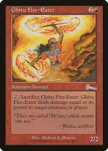 Ghitu Fire-Eater - ulg Spoiler