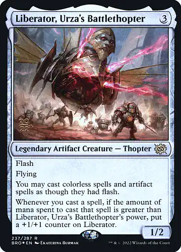 Liberator, Urza's Battlethopter - bro Spoiler