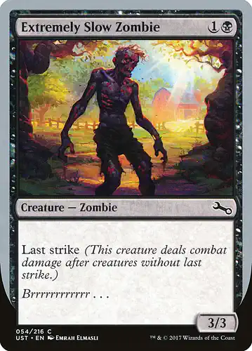 Extremely Slow Zombie - ust Spoiler