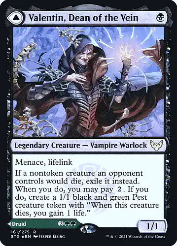 Valentin, Dean of the Vein - stx Spoiler