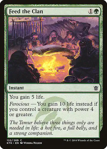 Feed the Clan - ktk Spoiler