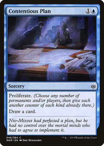 Contentious Plan - war Spoiler