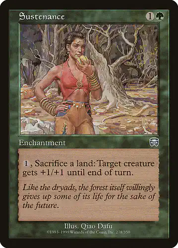 Sustenance - mmq Spoiler