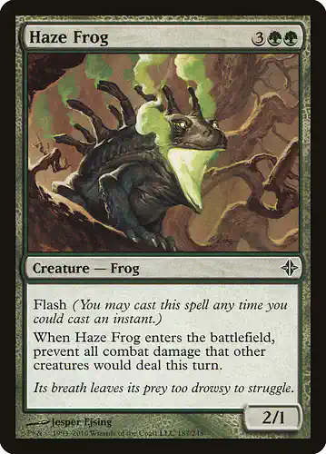 Haze Frog - roe Spoiler