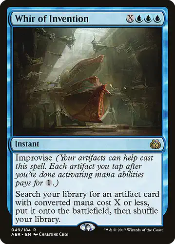Whir of Invention - aer Spoiler