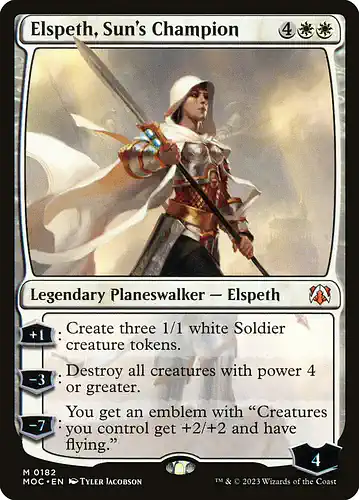 Elspeth, Sun's Champion - moc Spoiler