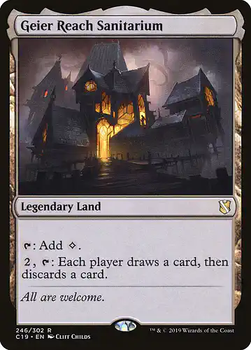 Geier Reach Sanitarium - c19 Spoiler