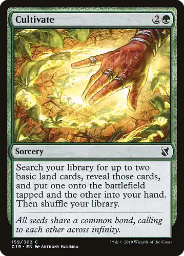 Cultivate - c19 Spoiler