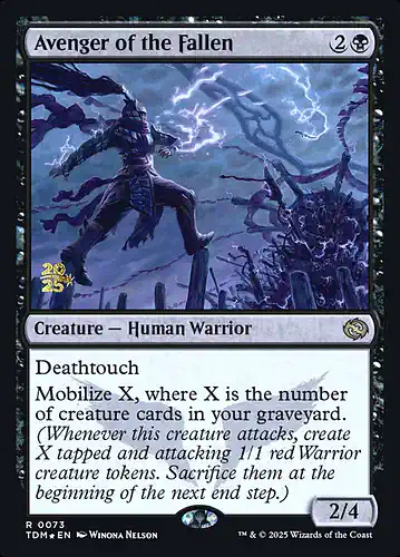 Avenger of the Fallen - tdm Spoiler