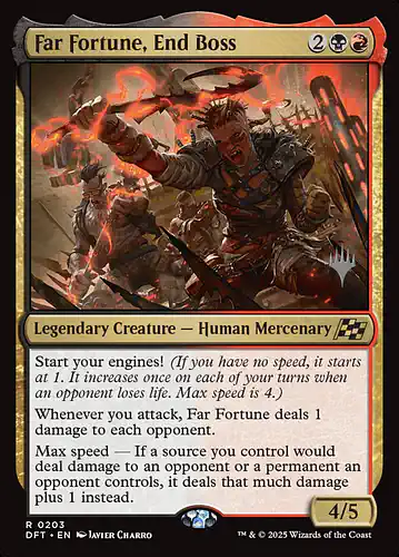 Far Fortune, End Boss - dft Spoiler