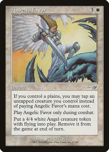 Angelic Favor - nem Spoiler