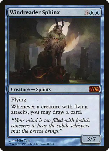 Windreader Sphinx - m14 Spoiler