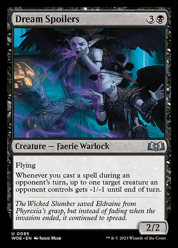 Dream Spoilers - woe Spoiler