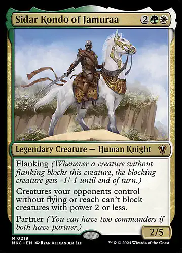 Sidar Kondo of Jamuraa - mkc Spoiler