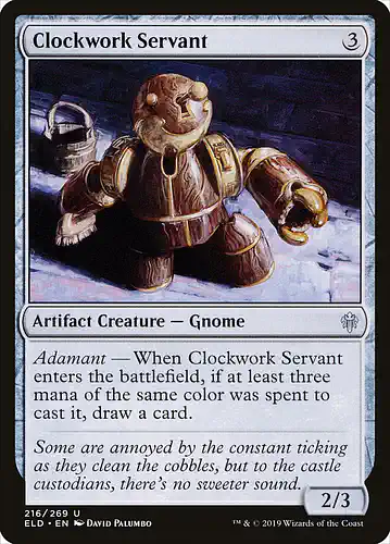 Clockwork Servant - eld Spoiler