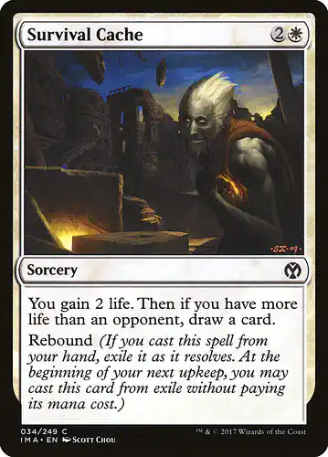 Survival Cache - ima Spoiler