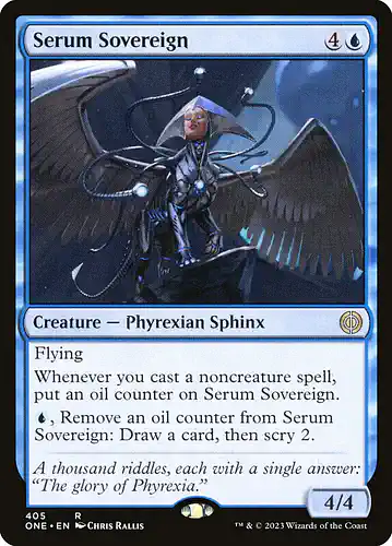 Serum Sovereign - one Spoiler