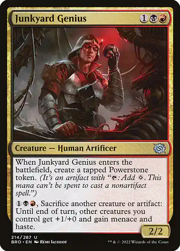 Junkyard Genius - bro Spoiler