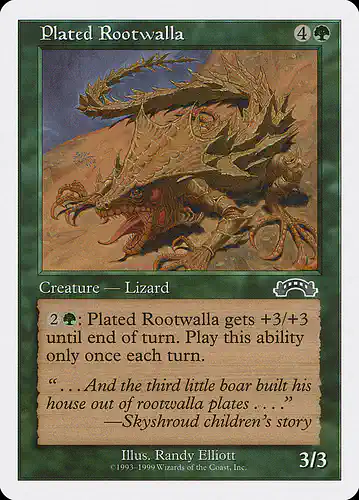 Plated Rootwalla - brb Spoiler